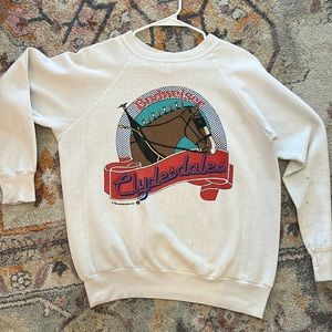 Budweiser Clydesdale crewneck